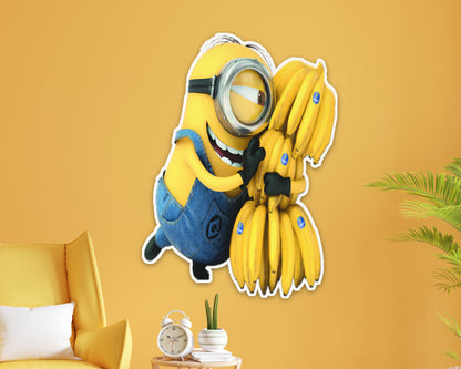 Minion Theme with Banana Cutout