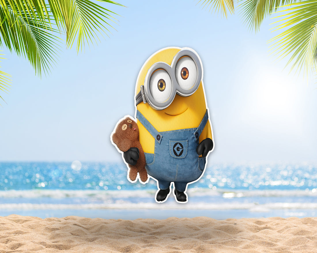 Minion Theme with doll in Hand Cutout