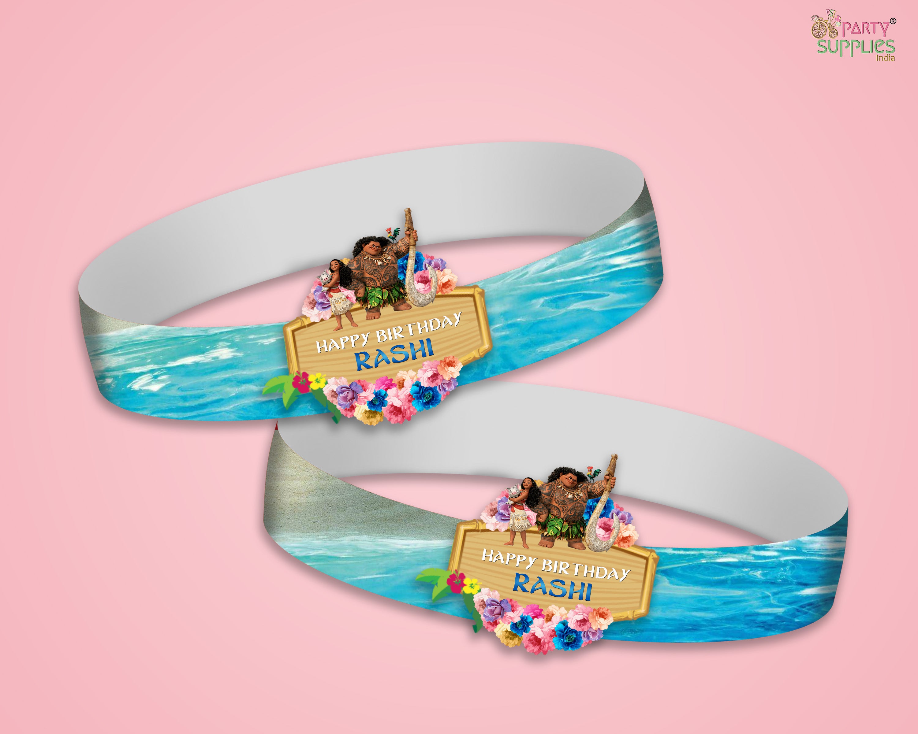 Moana Theme Crown Hat