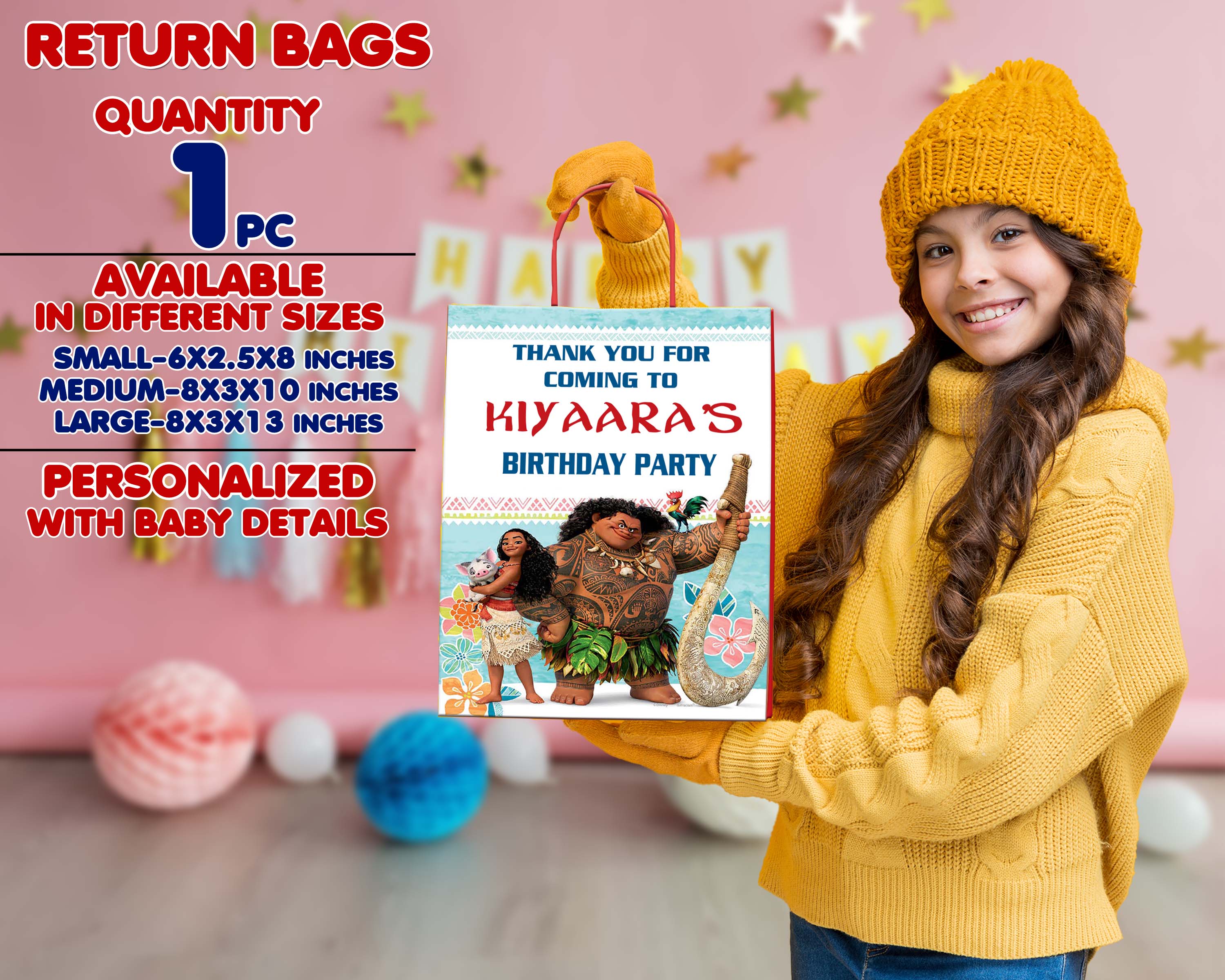 Moana Theme Return Gift Combo