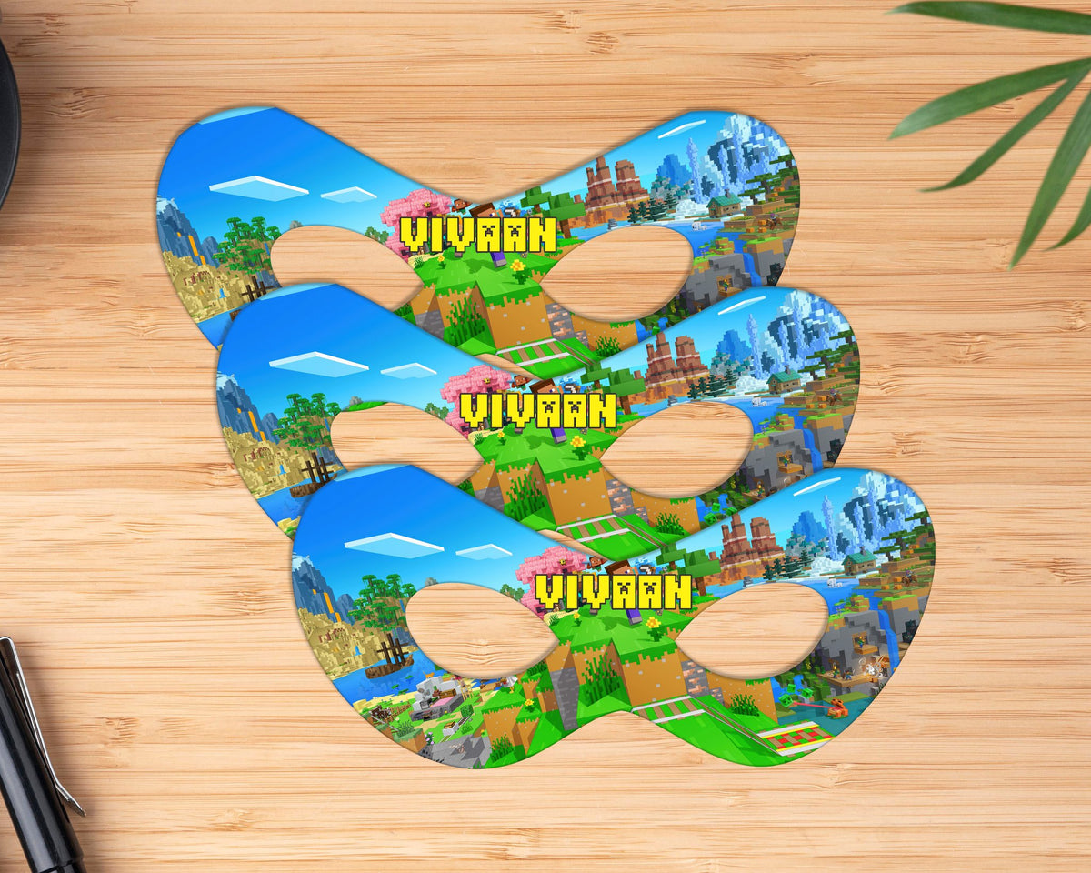 Minecraft Theme Customized Eye Mask