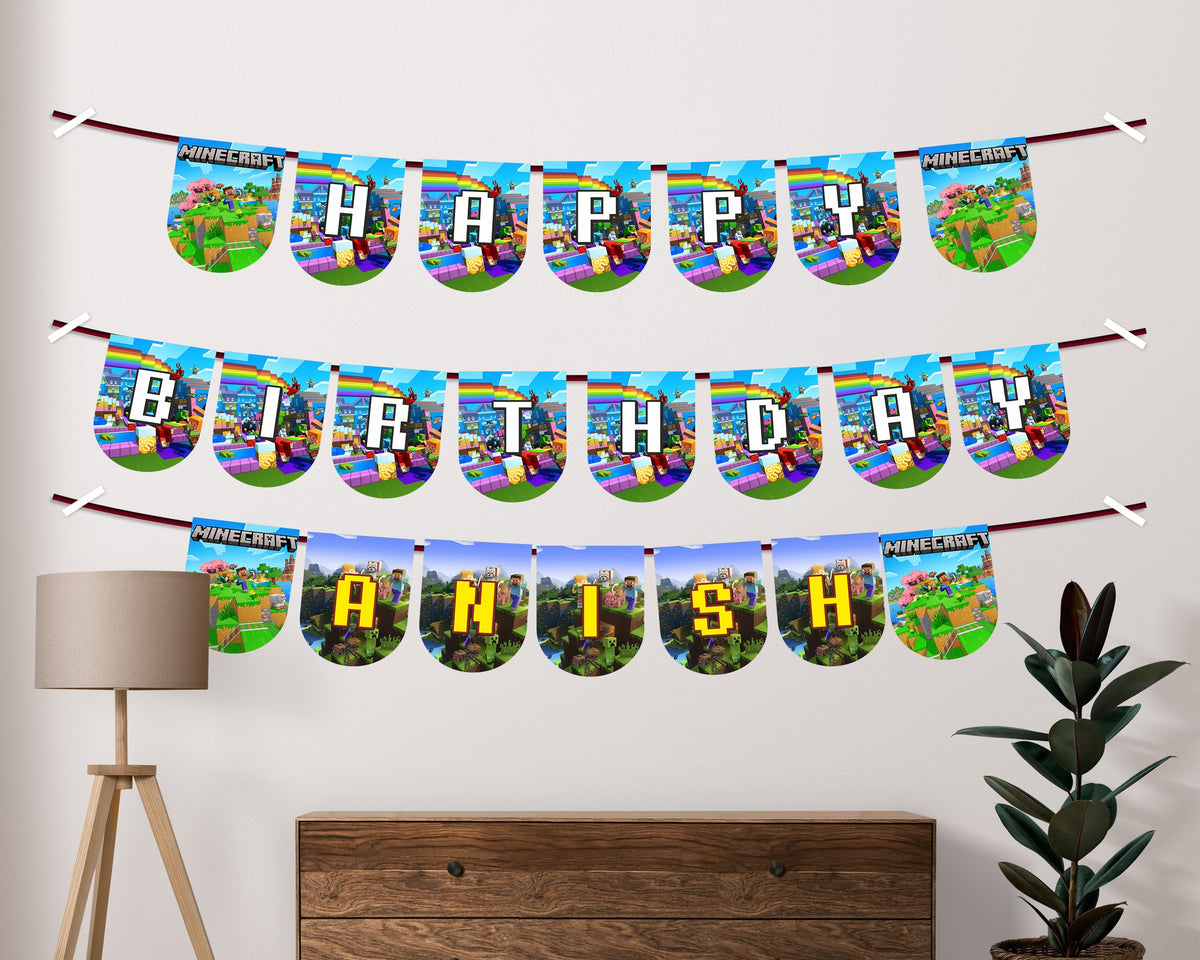 Minecraft Theme Customized Hanging