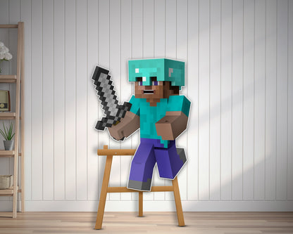 Minecraft Theme Cutout MIN-10