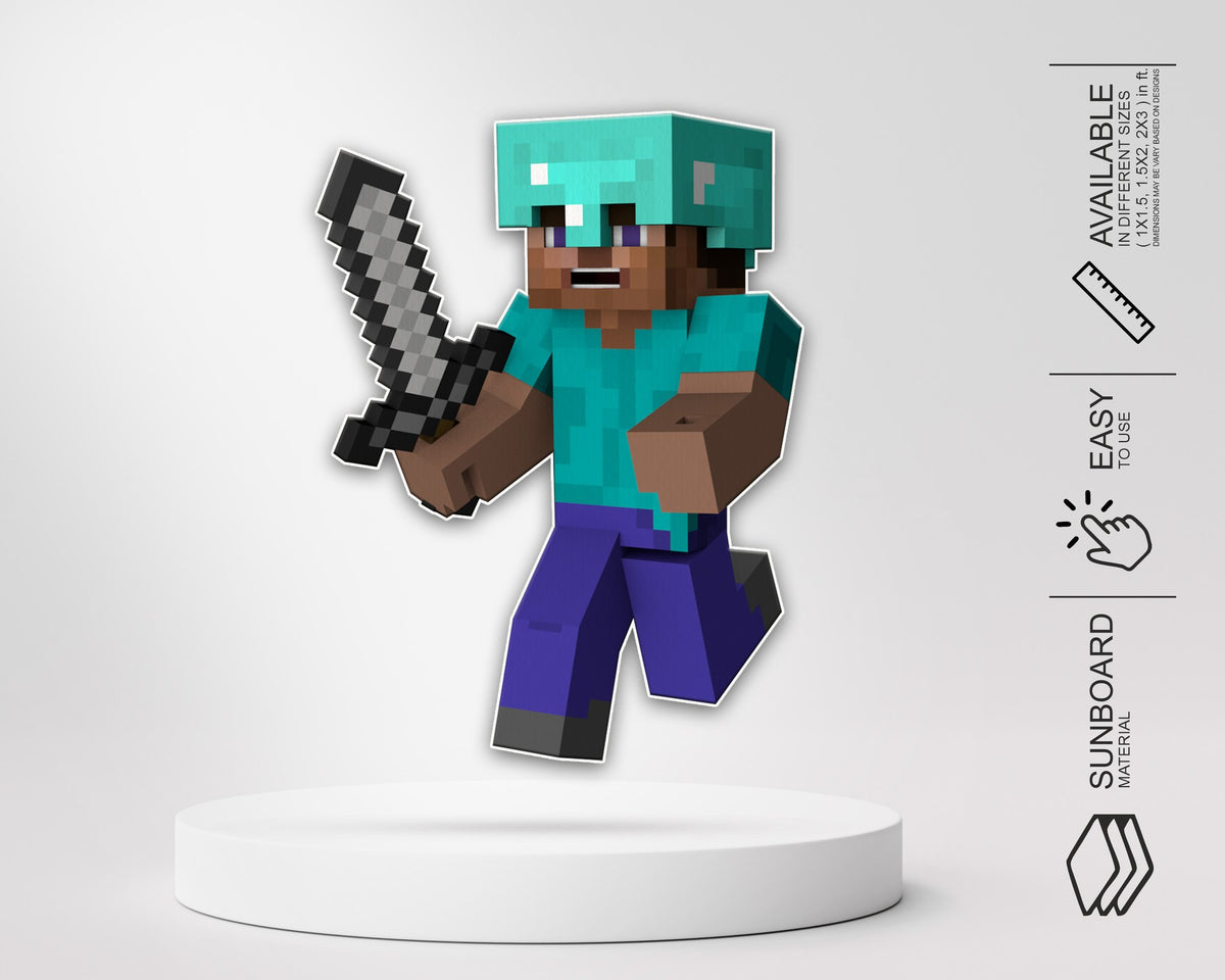 Minecraft Theme Cutout MIN-10