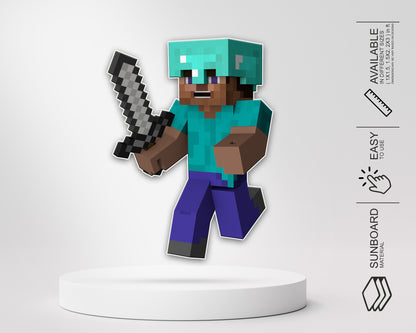 Minecraft Theme Cutout MIN-10