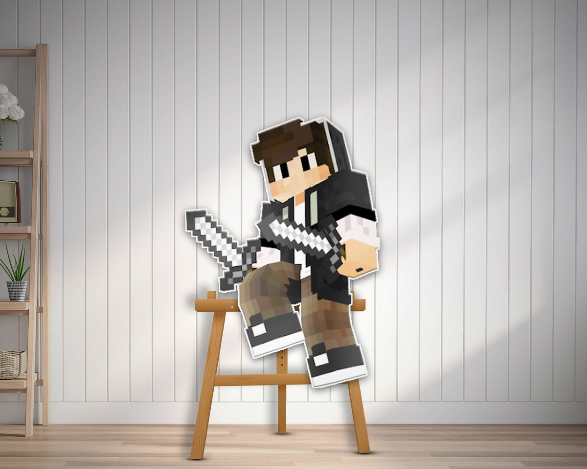 Minecraft Theme Cutout MIN-11