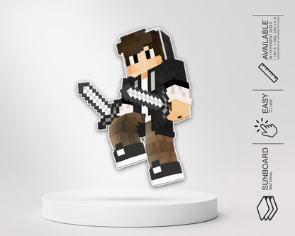 Minecraft Theme Cutout MIN-11