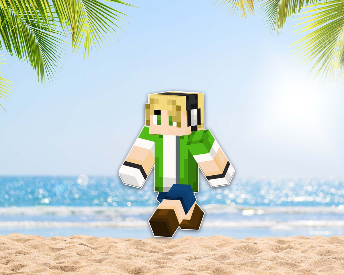 Minecraft Theme Cutout MIN-12