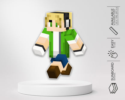 Minecraft Theme Cutout MIN-12