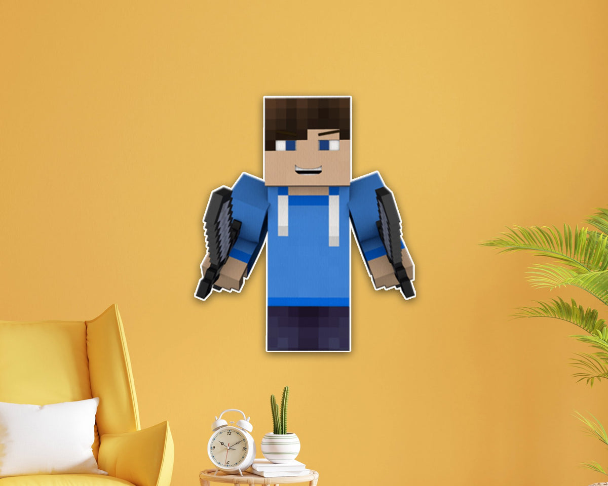 Minecraft Theme Cutout MIN-02