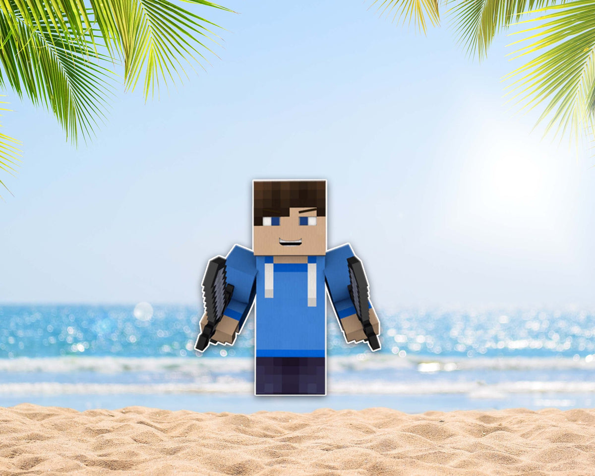 Minecraft Theme Cutout MIN-02