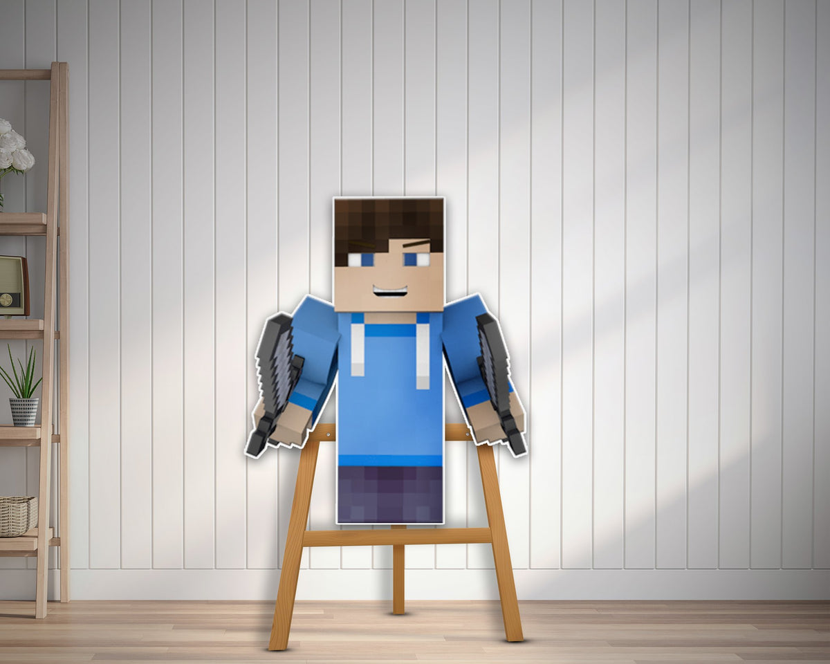 Minecraft Theme Cutout MIN-02