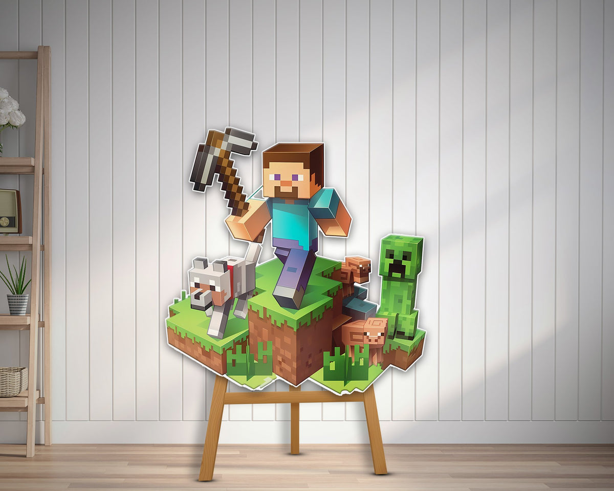 Minecraft Theme Cutout MIN-03