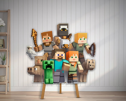 Minecraft Theme Cutout MIN-04