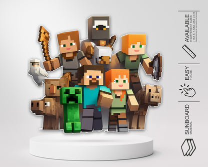 Minecraft Theme Cutout MIN-04