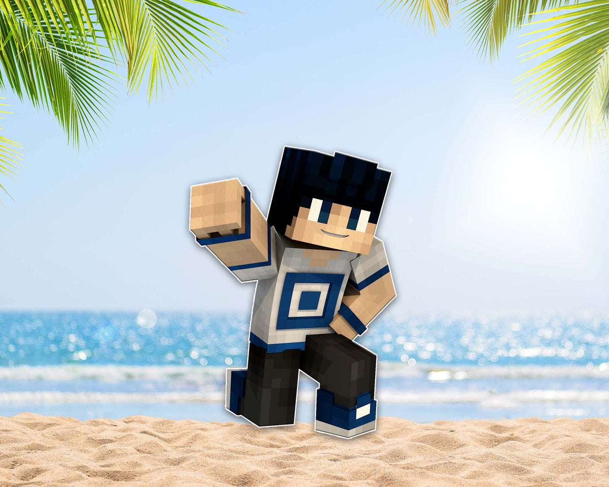 Minecraft Theme Cutout MIN-06
