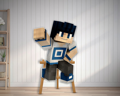 Minecraft Theme Cutout MIN-06