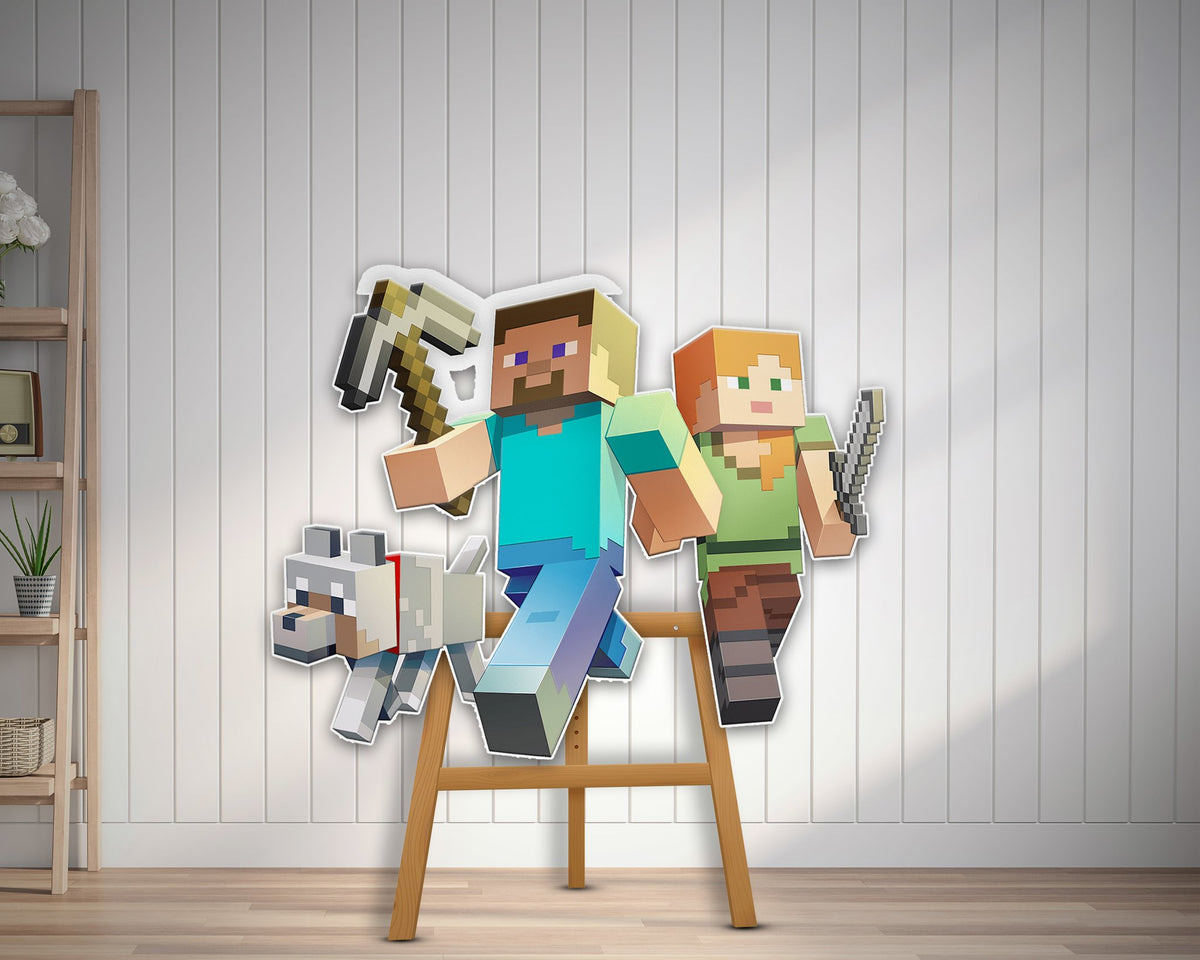Minecraft Theme Cutout MIN-07