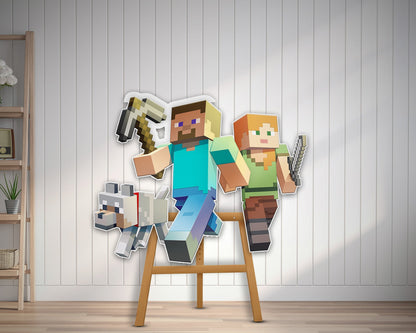 Minecraft Theme Cutout MIN-07