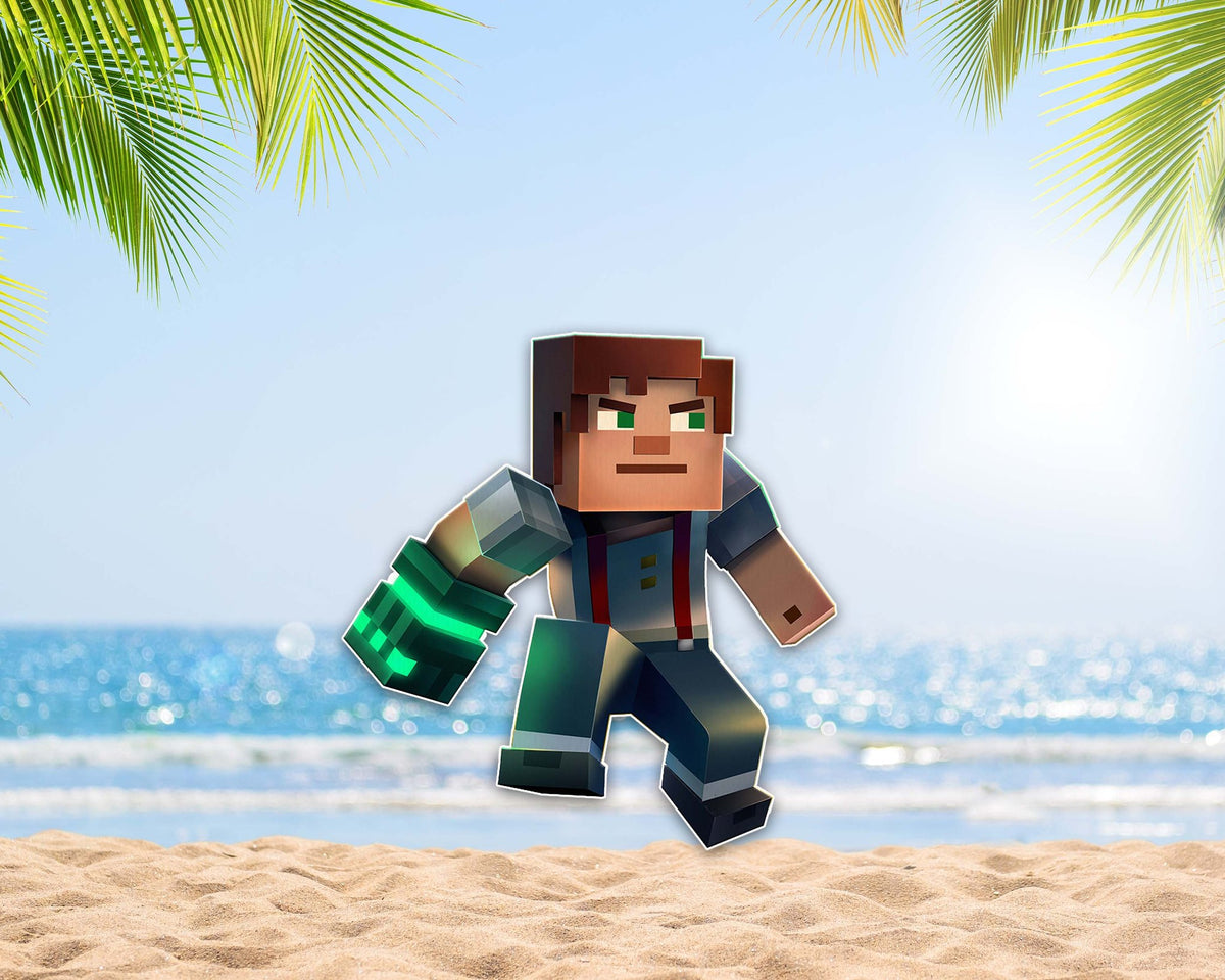 Minecraft Theme Cutout MIN-09