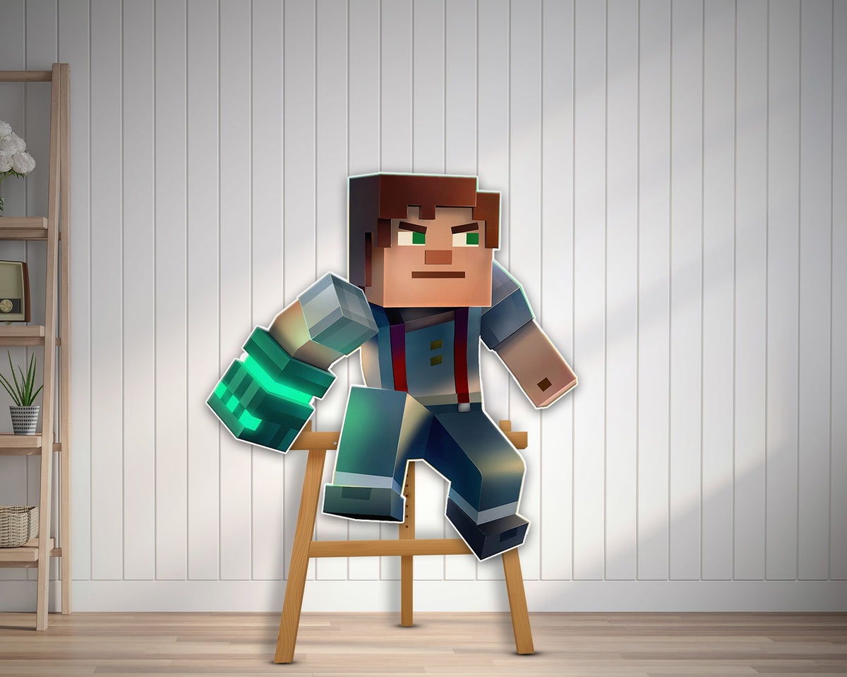 Minecraft Theme Cutout MIN-09