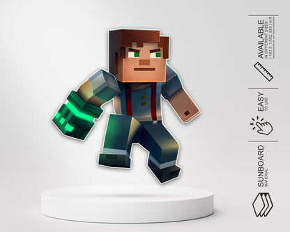 Minecraft Theme Cutout MIN-09