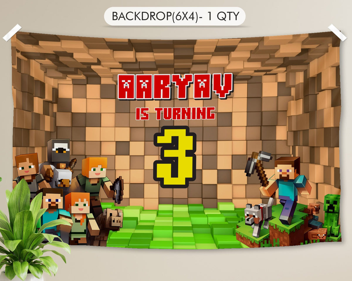Minecraft Theme Exclusive Kit
