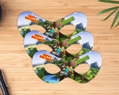 Minecraft Theme Eye Mask