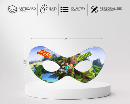 Minecraft Theme Eye Mask
