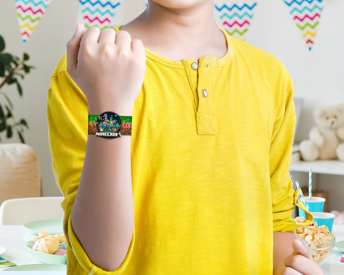 Minecraft Theme Hand Band