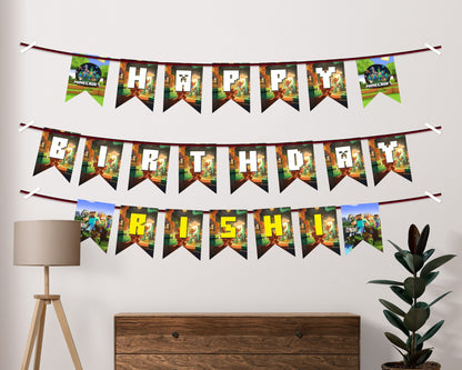 Minecraft Theme Hanging