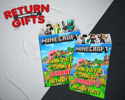Minecraft Theme Mini Magnetic Return Gift Pack
