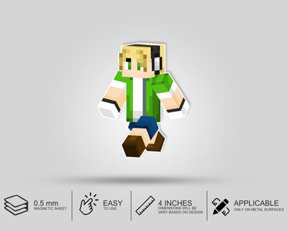 Minecraft Theme Mini Magnetic Return Gift Pack