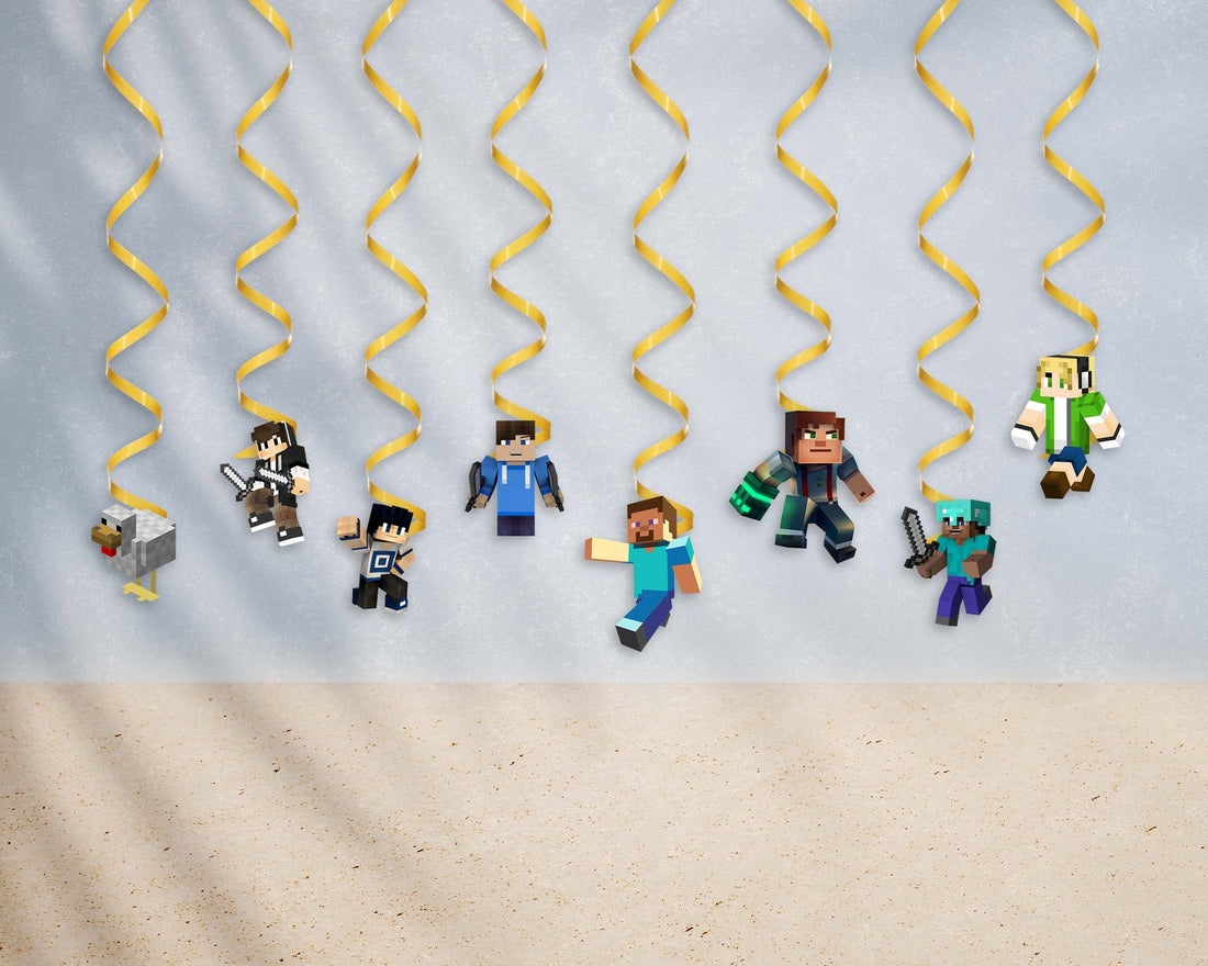 Minecraft Theme Swirls
