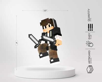 Minecraft Theme Swirls