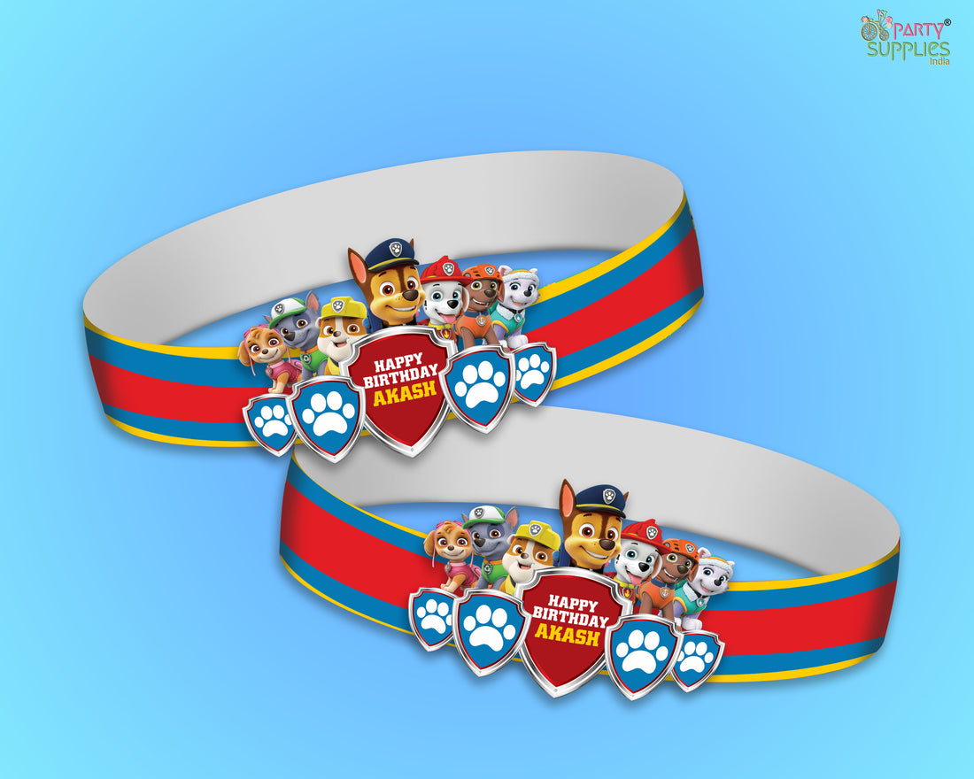 Paw Patrol theme Crown Hats