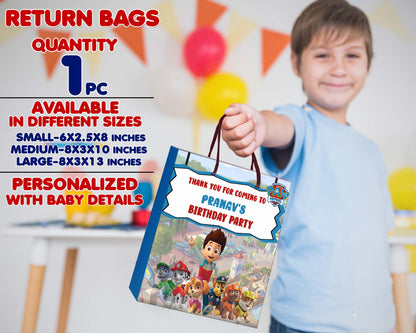 Paw Patrol Theme Return Gift Combo