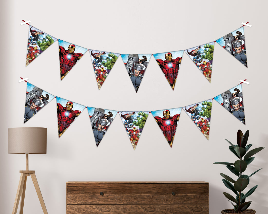 Avengers Theme Customized Flag Hanging