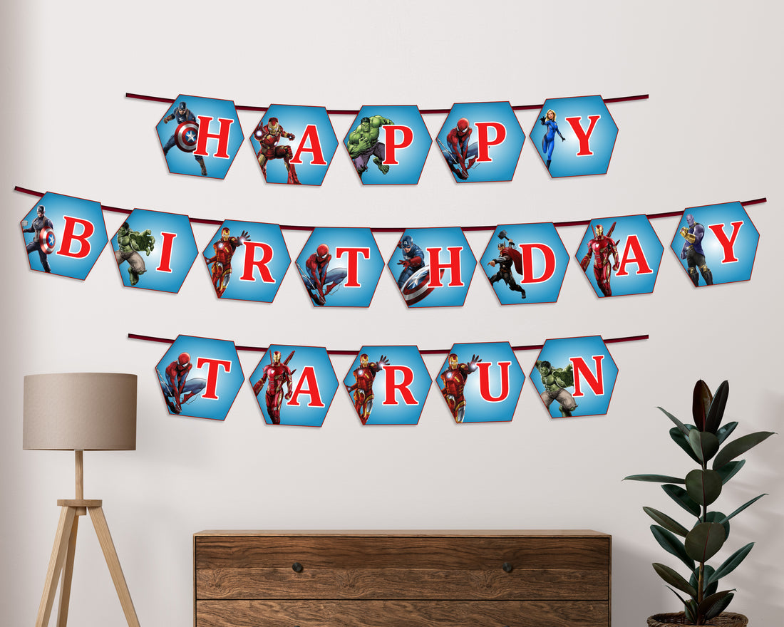 Avengers Theme Customized Hanging