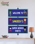 Avengers Theme Door Poster - image 1 of 3 | Party Supplies India