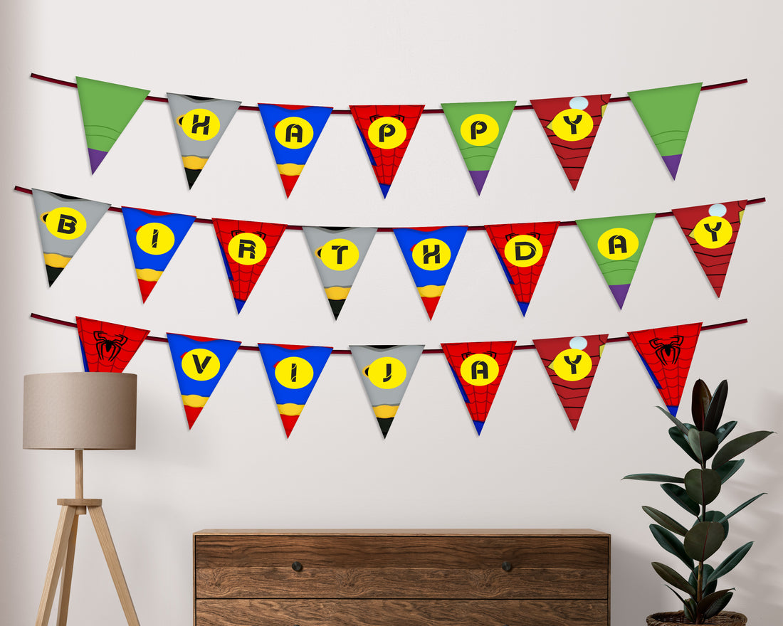 Avengers Theme Personalized Hanging