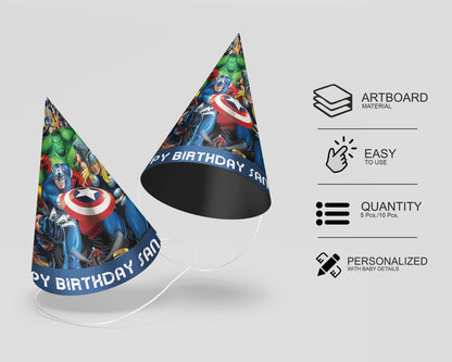 PSI Avengers Theme Personalized Hat