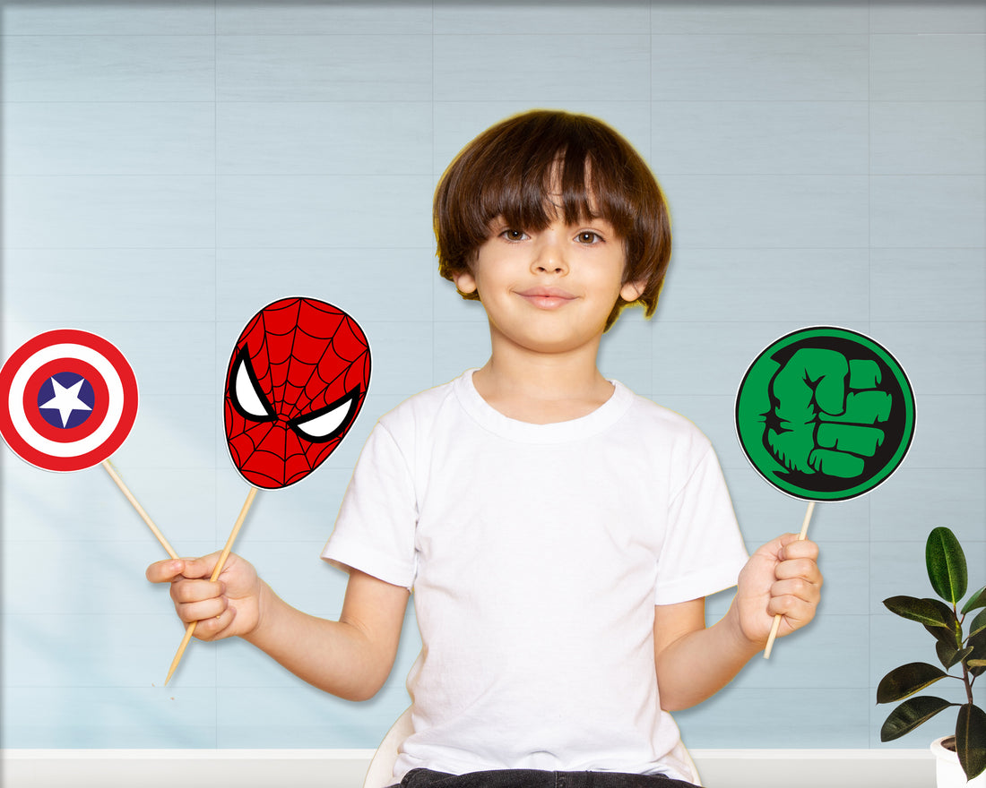 Avengers Theme Personalized Props