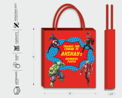 Avengers Theme Return Gift Bag