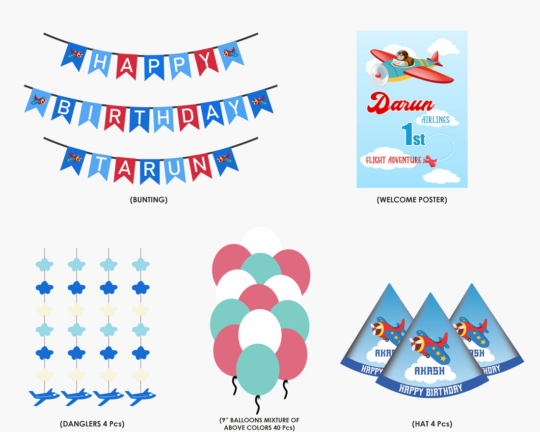 Aeroplane Theme Heritage Kit