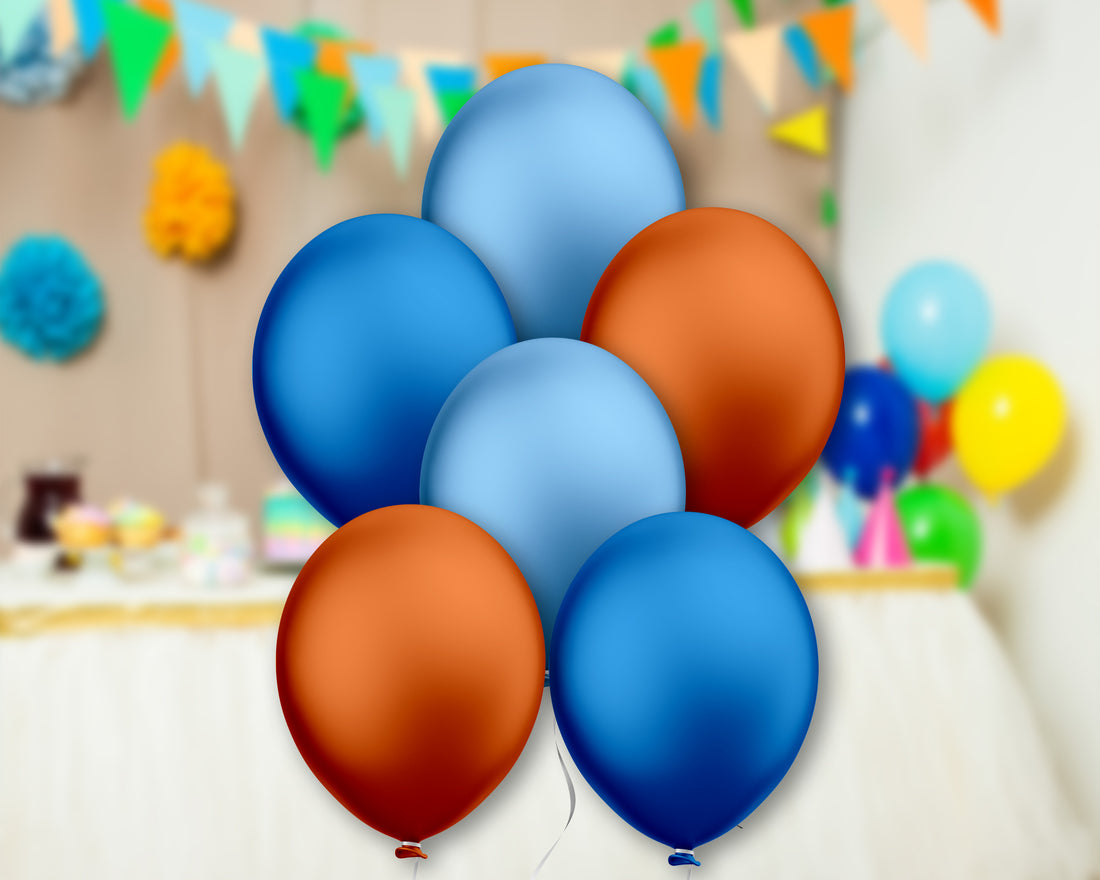 PSI Blippi Theme Colour 30 Pcs  Balloons