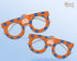 Blippi Theme Birthday Party glasses - 6 Pcs. / Circle - image 1 of 8 | Party Supplies India