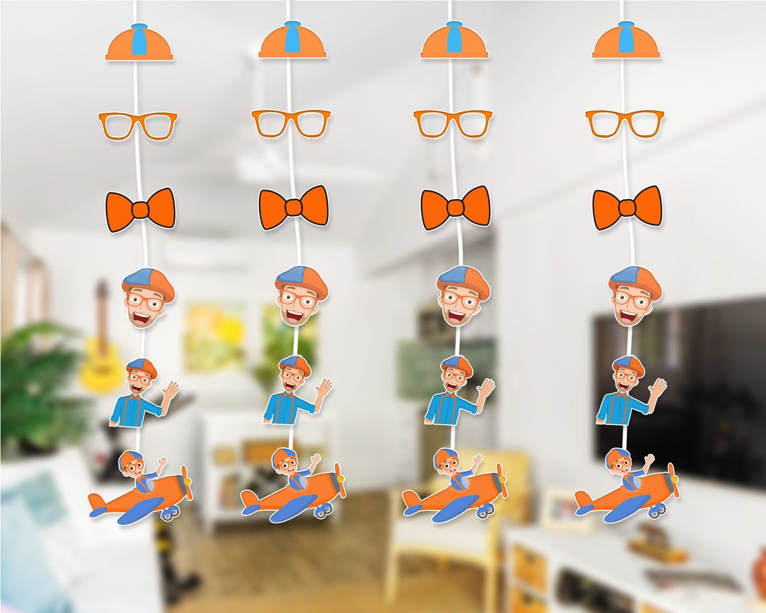 Blippi Theme Charcters Dangler