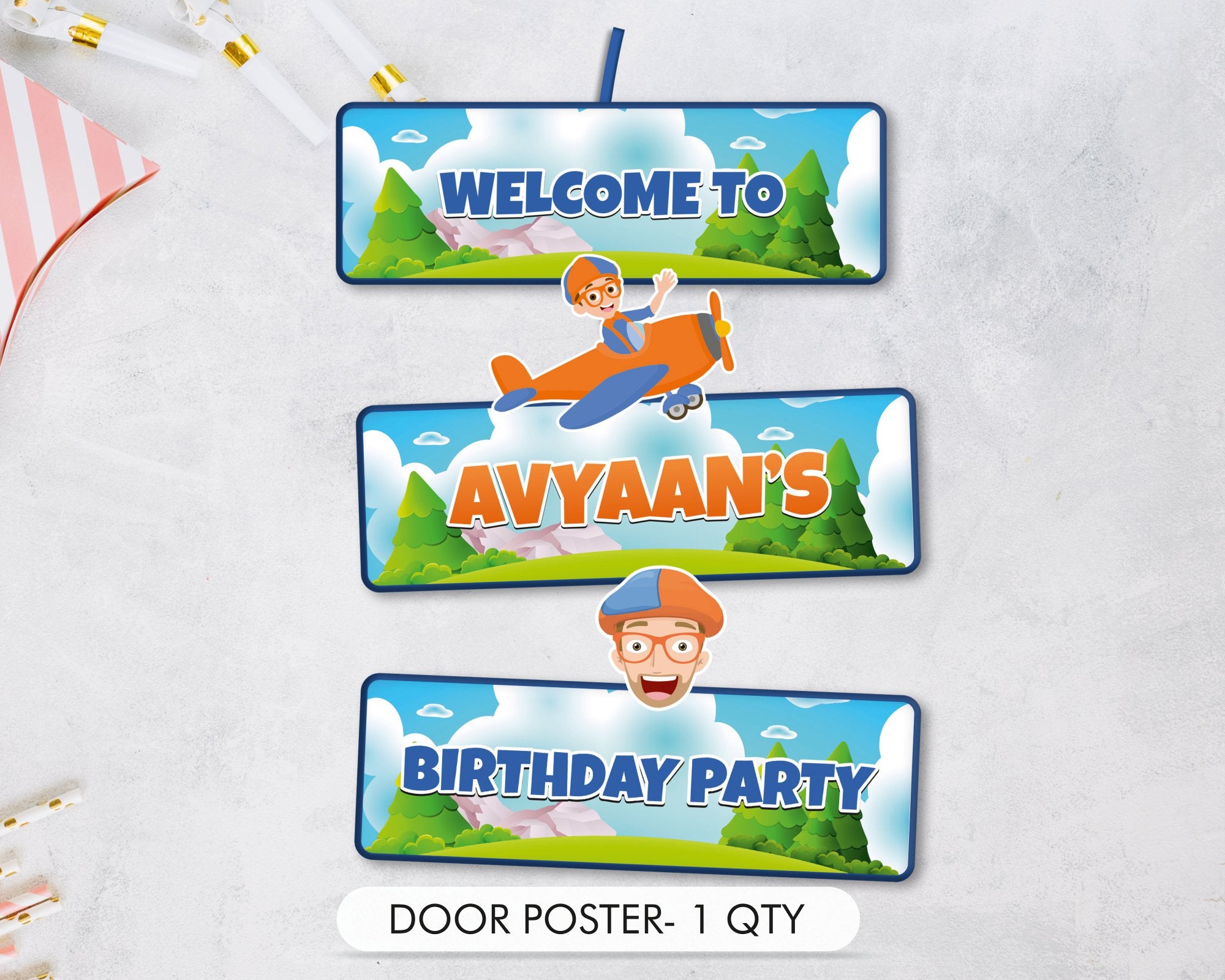 Blippi Theme Classic Combo Kit