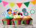 Blippi Theme Cup Cake Topper - image 1 of 3 | Party Supplies India